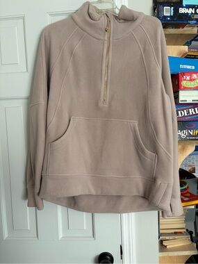 lululemon athletica Half-Zip Pullover Fleece - Taupe